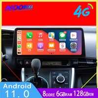 128gb android 11 car dvd for toyota wish 2009 radio tape recorder multimedia stereo carplay headunit gps navigation touch audio