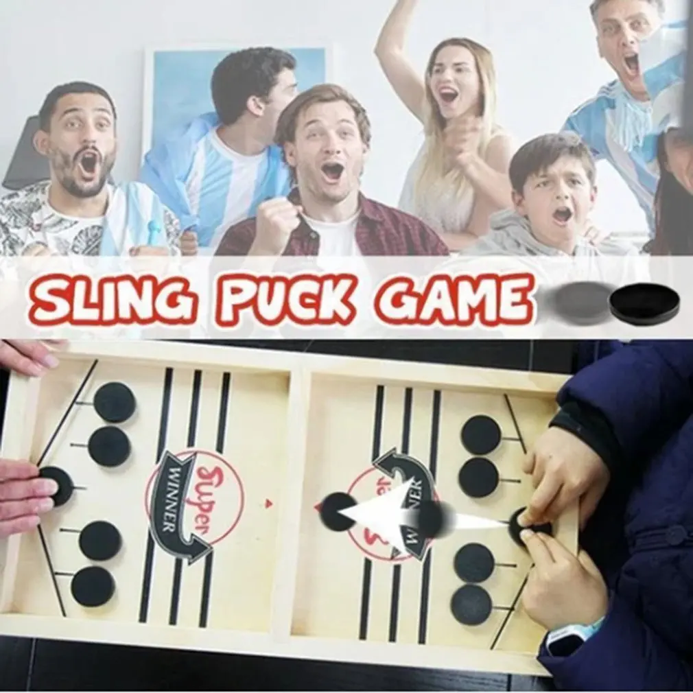 

Foosball Board Game Bounce Chess Ejection Parent-Child Interactive Chess Desk Ball Hockey Toy For Kids