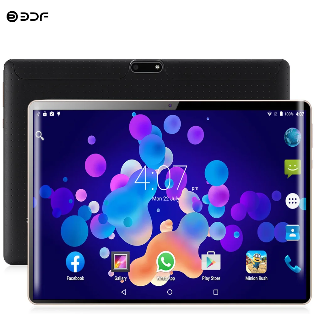 Новинка, 10 дюймов, планшет Android 7,0 Octa Core 4G Оперативная память 64G Встроенная память Планшеты 1280*800 ips ЖК-дисплей двойная sim-карта, двойной Камера 5.0Mp 3g планшет