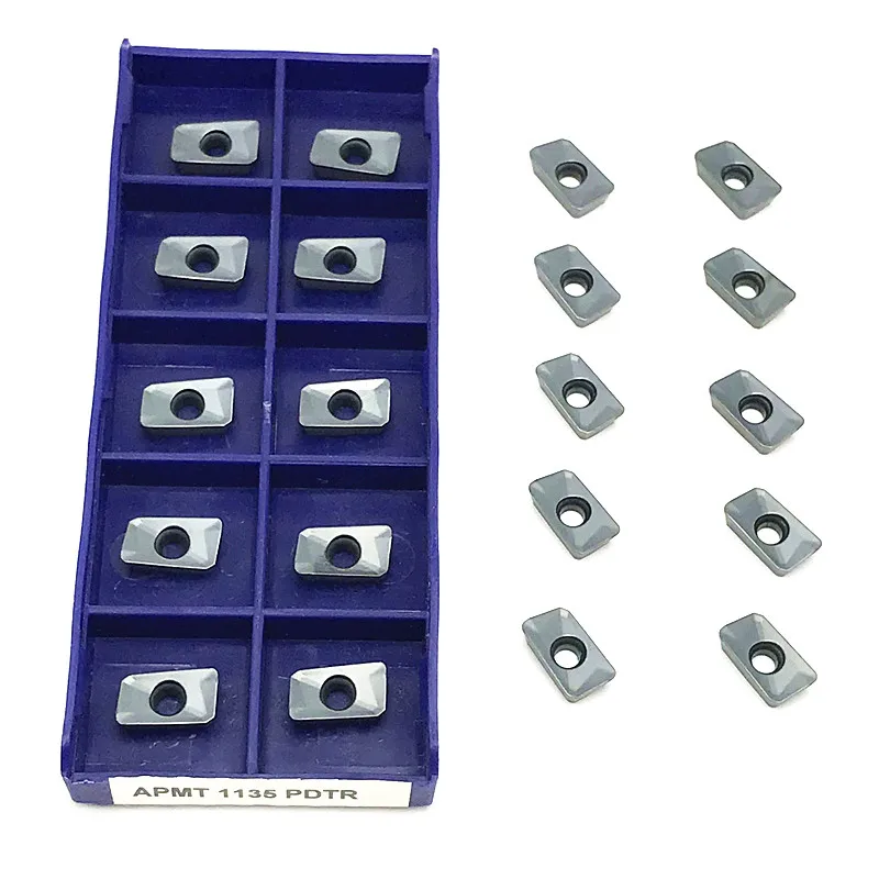 

APMT1135 PDTR LT30 Milling insert metal lathe tool CNC tools Milling tool carbide insert Cutting tool APMT 1135 turning inserts