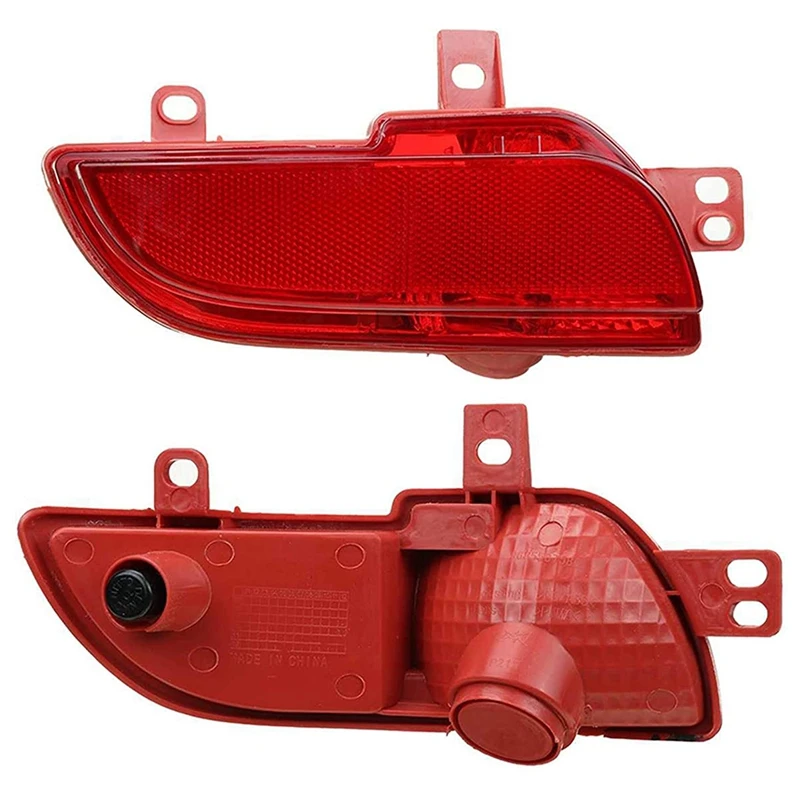 

6351HA 6350HA for Peugeot 206 207 Car Rear Bumper Light Reverse Tail Fog Lamp Reflector