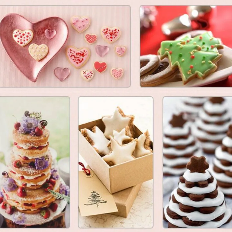 5 шт./6 шт./компл. резак для печенья форма торта бисквит Фондант DIY торт кухни