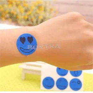 6 шт. пластырей улыбающееся лицо Цитронелла масло комаров насекомых Убийца