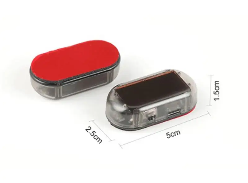 Автомобильная сигнальная лампа на солнечной батарее светодиодная