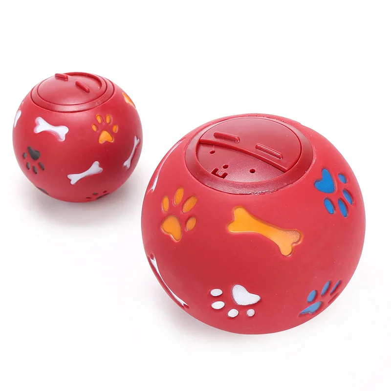 

Puzzle food dropping ball for squeaky dog toy puppy accessories