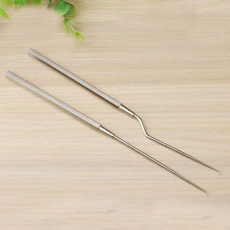 Крючок для ушей из нержавеющей стали крючок ушной рамы прямой инструмент