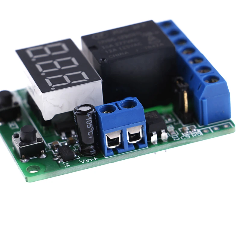 DC 12V Relay Switch Control Board Module Voltage Charging Discharge Test | Инструменты