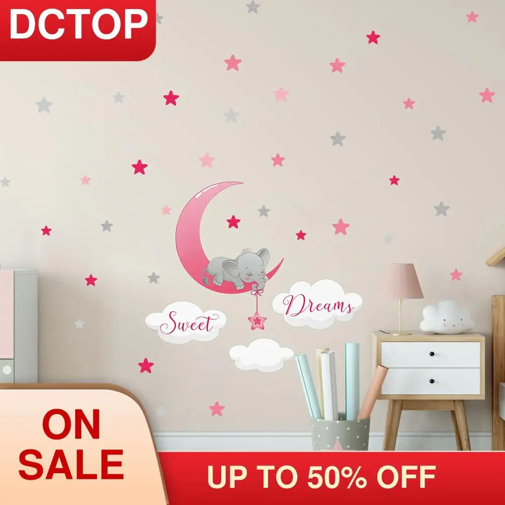 Милые сны настенные стикеры наклейки на окна комнаты звезды питомник Декор