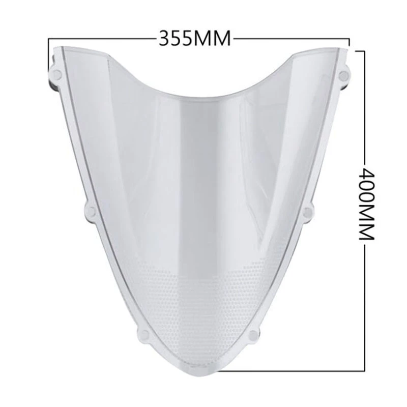 Лобовое стекло мотоцикла ветровое двойной пузырь для KAWASAKI Ninja Zx6R Zx 6R Zx636 636 2005 2006 2007