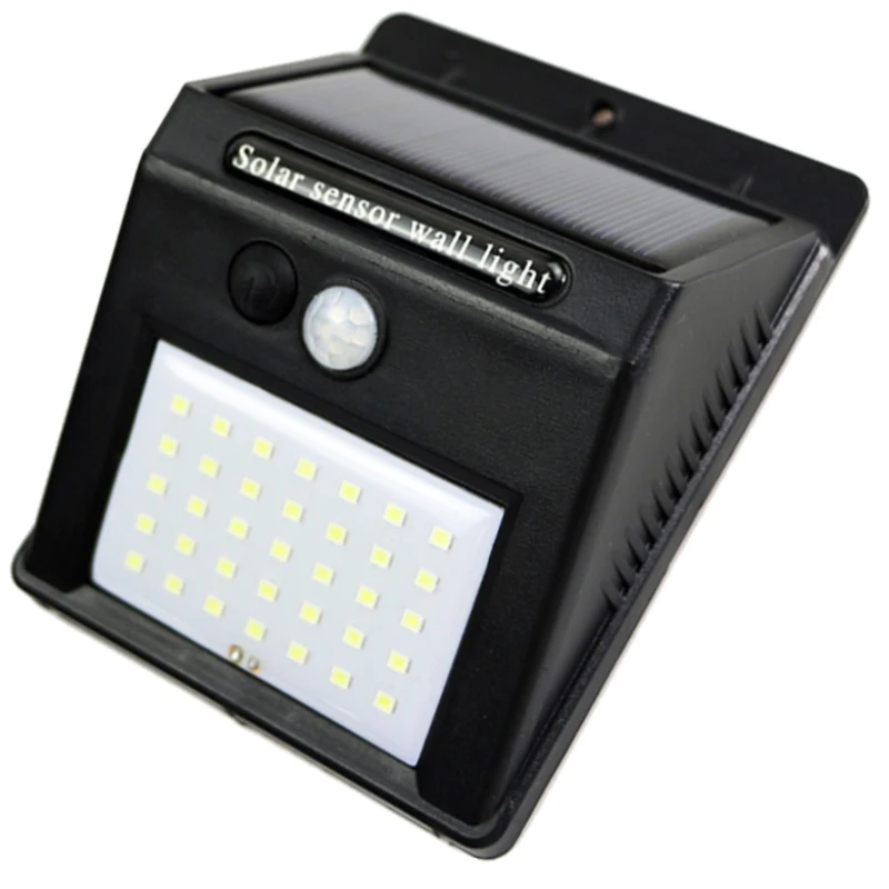 

35 LED PIR Motion Sensor Solar Energy Street light Sunlight control Yard Path Home Garden Solar Power lamp Wall Light