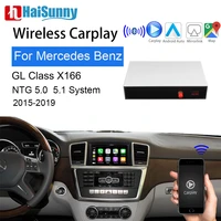 wireless carplay for mercedes gl class x166 2015 19 support car video interface gps navigation reverse cam android auto airplay