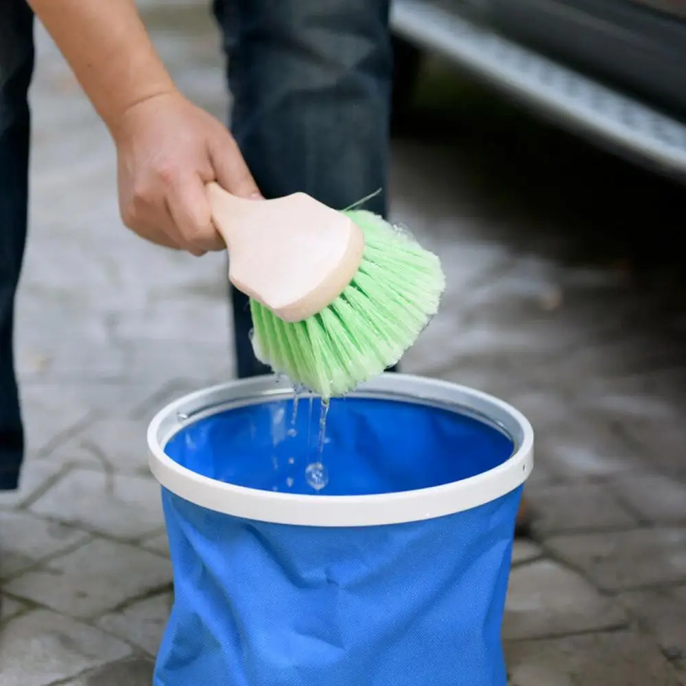 Автомобильная щетка для покрышек с короткой ручкой/щетка шин салона автомобиля