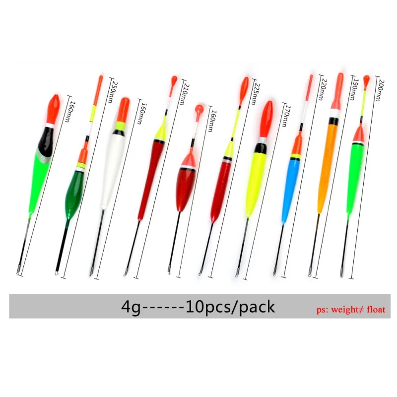 Рыболовный поплавок набор деревянный пробка Рыбалка плавающий вертикальный буй