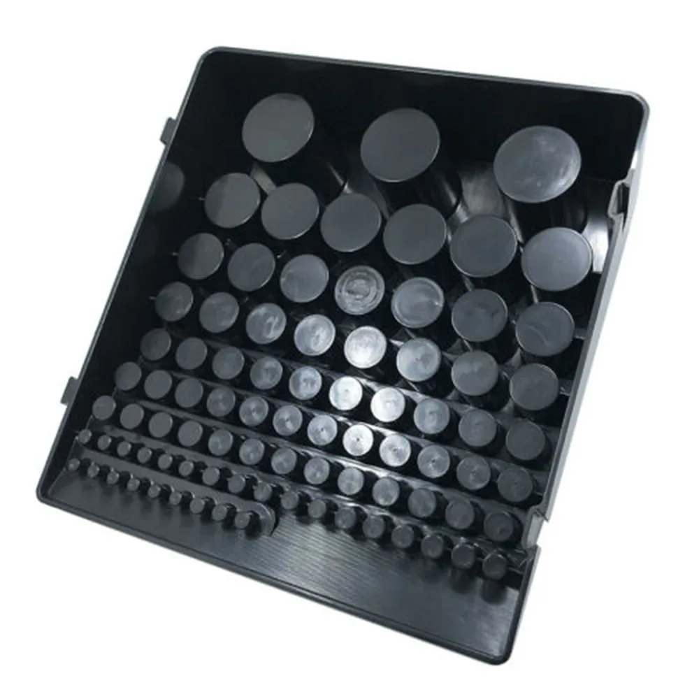 

Tray Storage Box Rack Organizer Space Saving Thick Tool Plastic 85 Hole