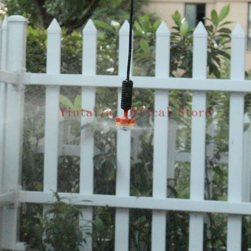 Быстрая доставка 50 шт 360 градусов вращающийся спринклер микро с 1/4 &quotколючей