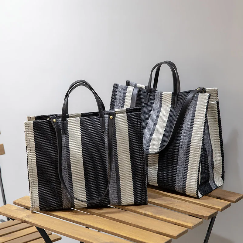 Роскошная льняная женская сумка тоут высокого качества повседневная