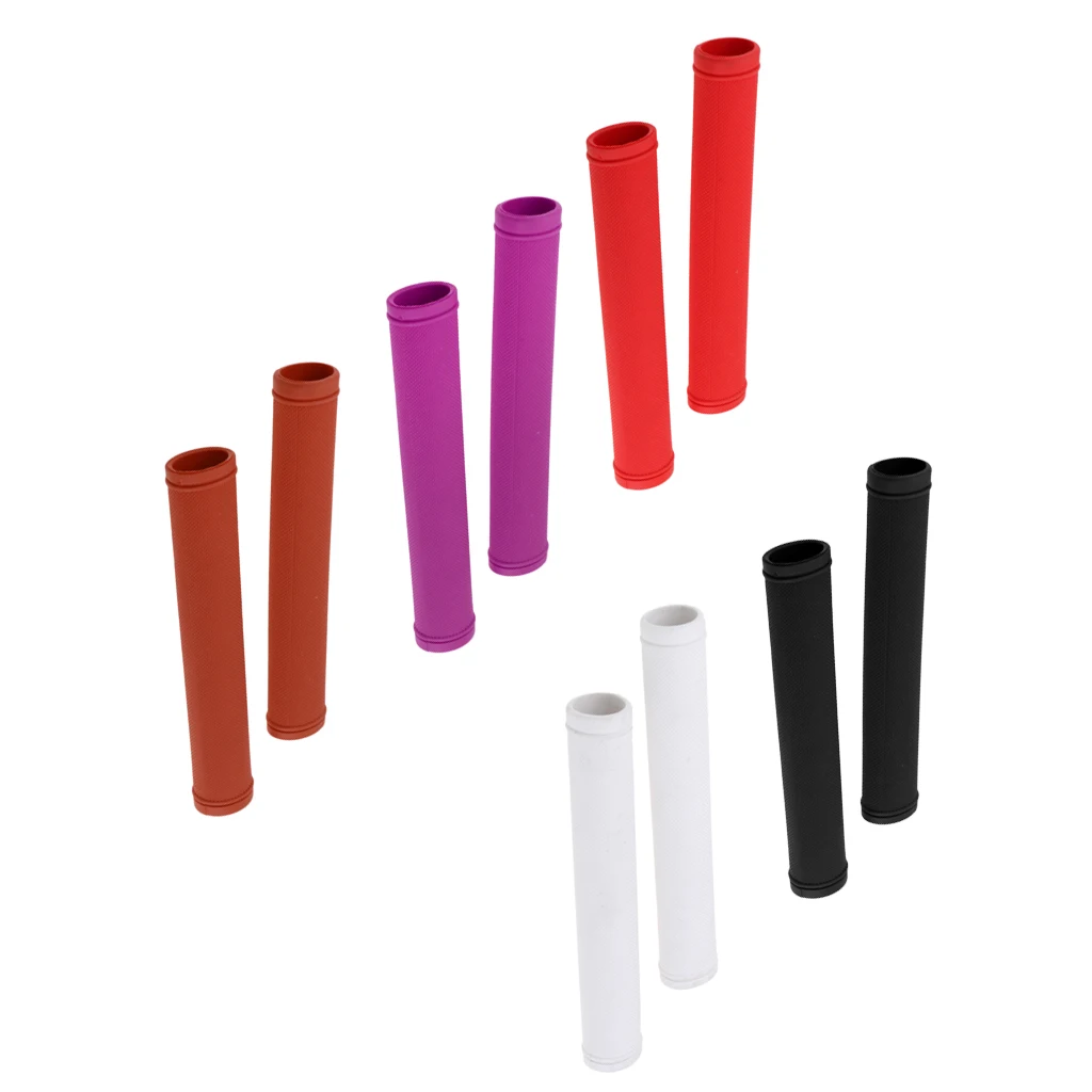 1 пара Противоскользящих рулей для горного велосипеда дорожного руля Fixie