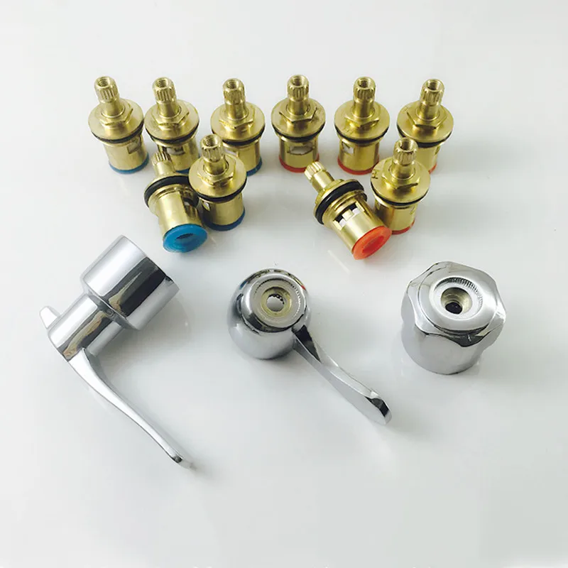 Высококлассный медный одиночный/кран горячей и холодной воды водяной клапан