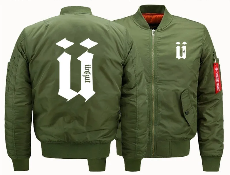 2018 новый стиль Летающий бомбер жакет unkut зимние утепленные мужские куртки на