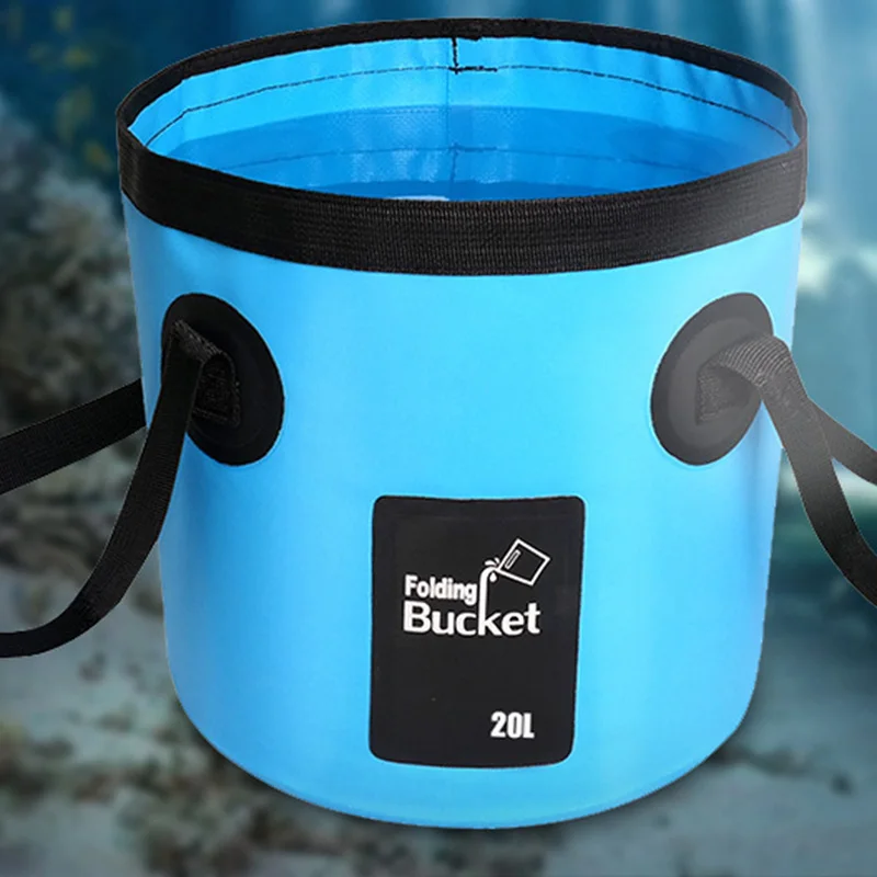 20л переносная водонепроницаемая сумка для воды из ПВХ складная хранения