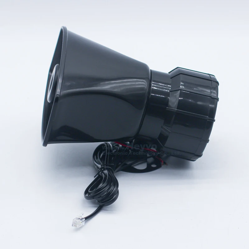 12 В 3-тоновая сирена автомобильный гудок Сирена/скорая помощь/полицейская
