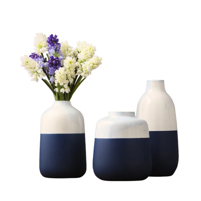 Скандинавская креативная Простая Современная разноцветная керамическая ваза