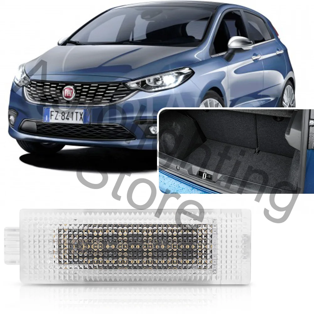 

1Pc For Fiat Punto 12 13 14 15 16 17 18 LED Car Trunk Boot Lamps Compartment Light Interior Courtesy Lights Luggage Ceiling Lamp