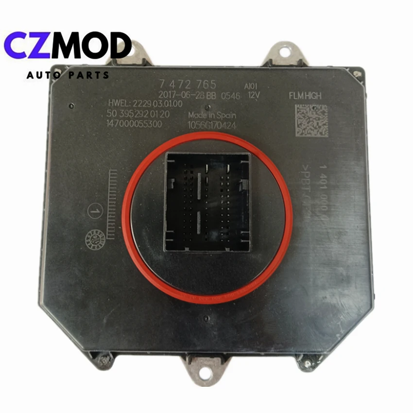 

CZMOD Origianl Used 7472765 8491414 Headlight FULL LED Driver Control Unit Computer 7 472 765 8 491 414 63118491414 63117472765