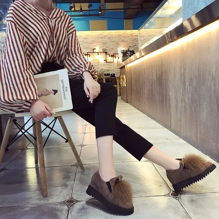 Fujin/Брендовая обувь Женские лоферы Женская на плоской подошве Прямая поставка