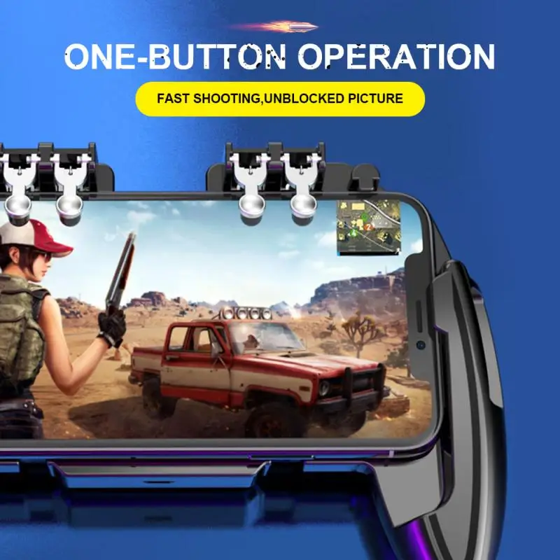 Геймпад M11 для PUBG/iOS/Android 6 кнопок с охлаждающим вентилятором | Электроника