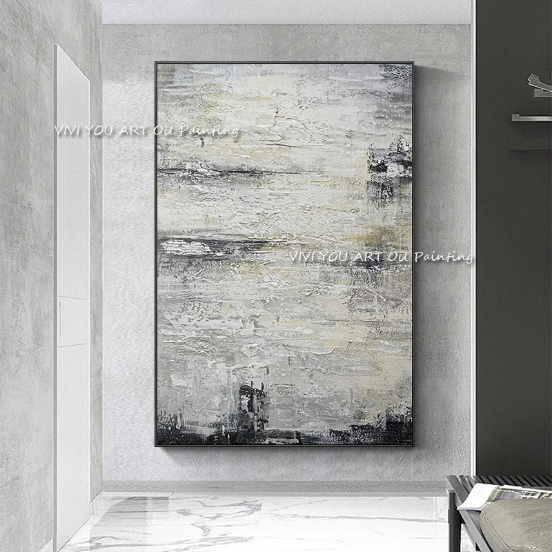 

Modern 100% Handmade Abstract Canvas Ocean Oil Painting Seascape Large Size Picture For Bedroom Home Decoration Poster Frameless