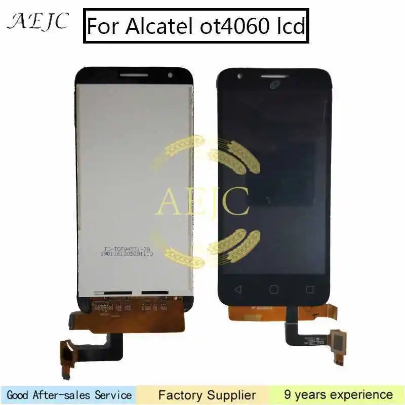 Для Alcatel Ideal OT4060 4060A 4060 ЖК дисплей с сенсорным экраном дигитайзер в сборе