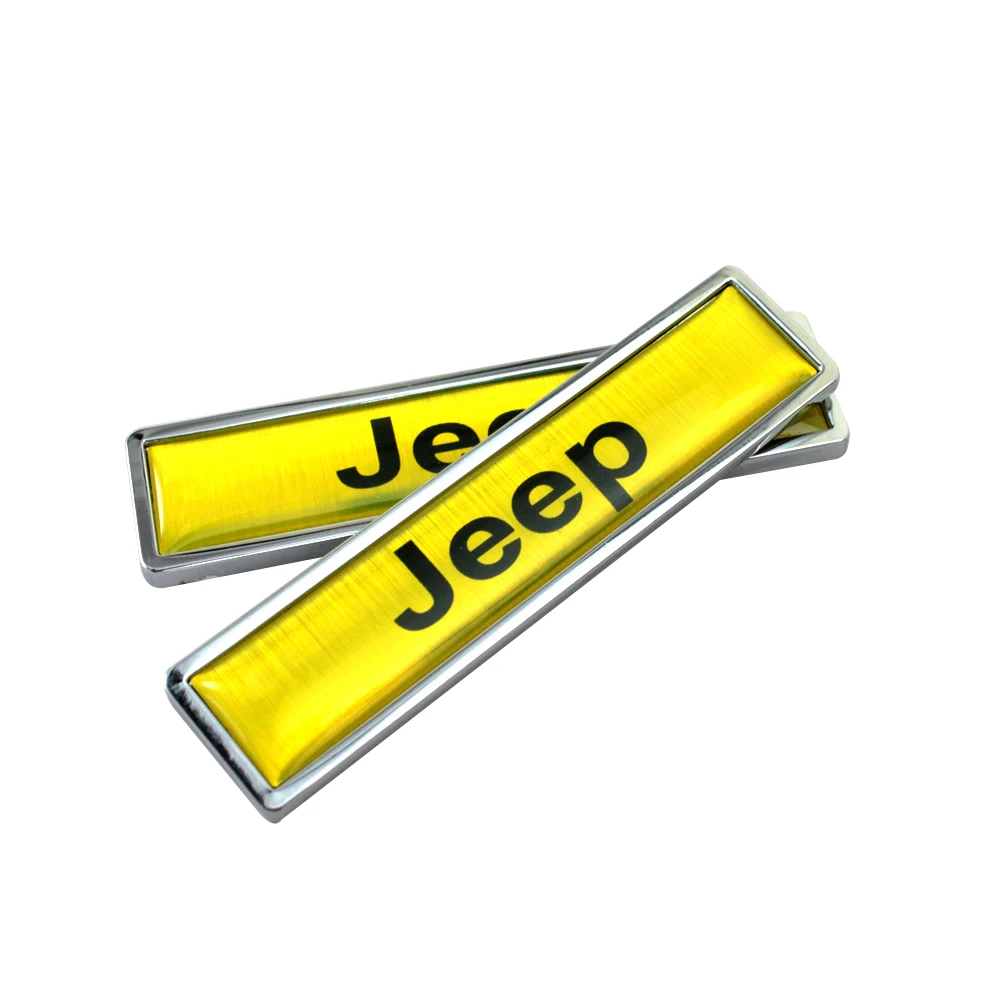 

Car Body Sticker for Jeep Liberty Renegade Compass Grand Cherokee Commander Wrangler JK TJ Side Emblem Badge Accessories