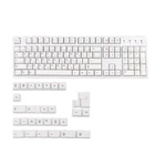 133 клавишкомплект, японские персонажи вишневого профиля, белая тематическая клавиатура, колпачки клавиш с сублимационной печатью для механической клавиатуры