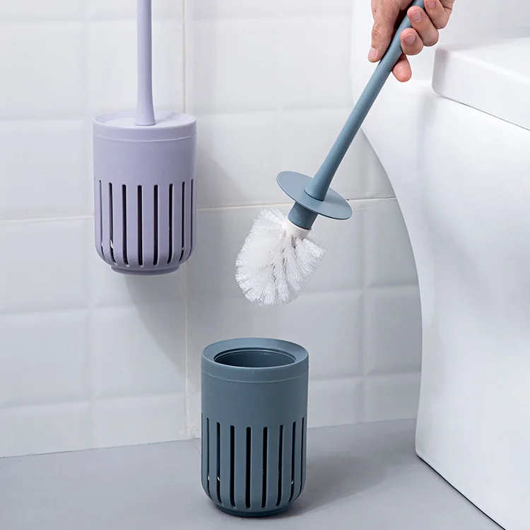 

Nordic Plastic Toilet Brush Holders Modern Hygienic Toilet Brush and Plunger Set Szczotka Do Wc Bathroom Accessories EI50TS