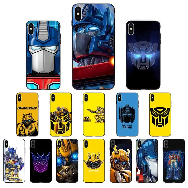 

YNDFCNB for boys cool Transformers Phone Case for iphone 11 12 Mini Pro Max X XS MAX 6 6s 7 8 Plus 5 5S 5SE XR SE2020