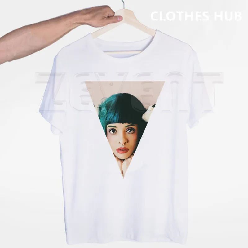 Футболка с круглым вырезом коротким рукавом в стиле унисекс|Мужские футболки| |