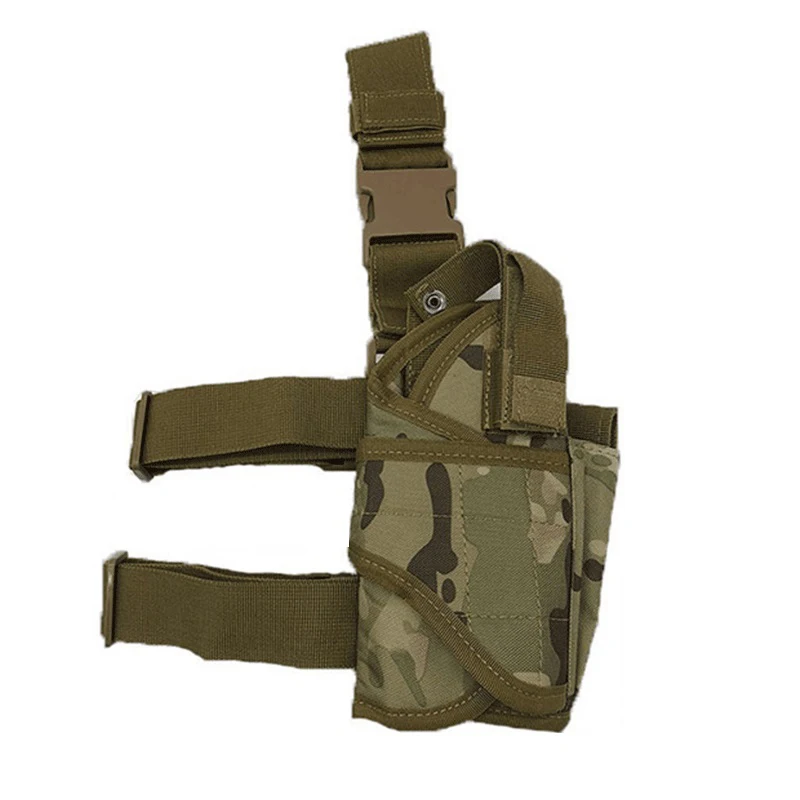 

Tactical Drop Leg Bag Universal Pistol Holster Survival Hunting And Equipment Military Accessories EDC Thigh Holster For Hunting