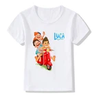 2021 Детская футболка с рисунком из мф лука