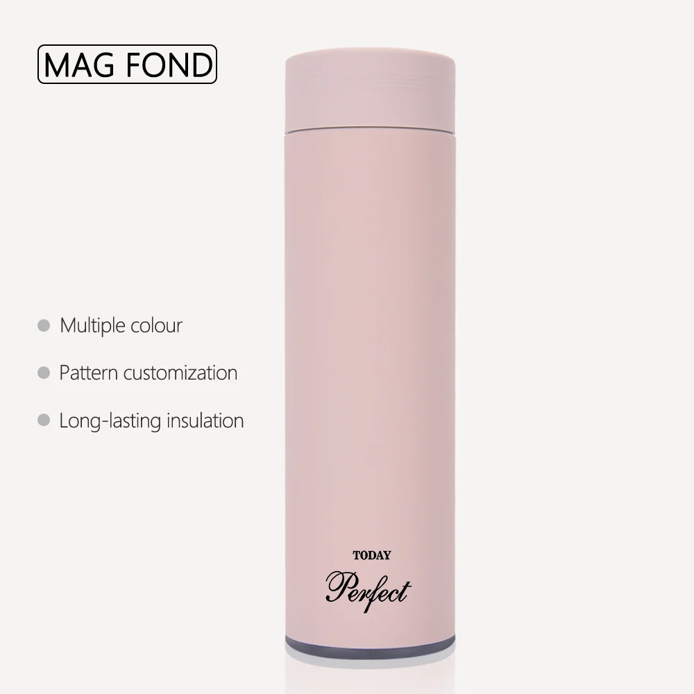 450 мл простой дизайн красочные термос для горячей воды кафе нержавеющая сталь