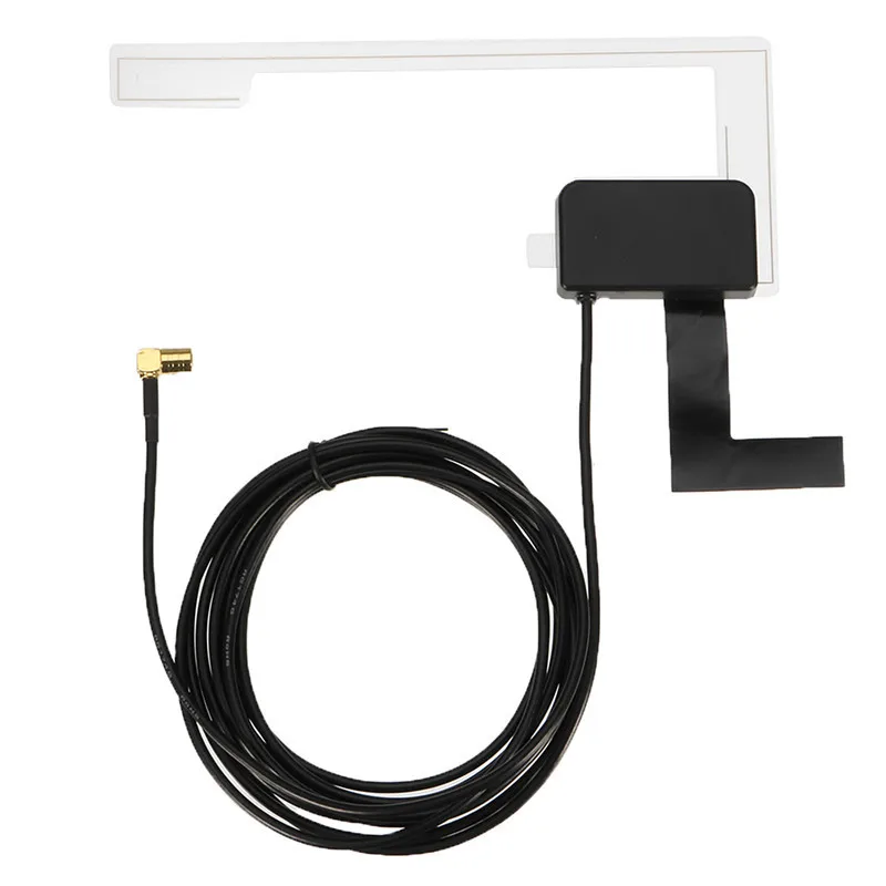 

Car DAB Antenna DAB+ Extension Radio Aerial Fakra Connector Amplified Internal Glass Mount for Europe DAB Universal