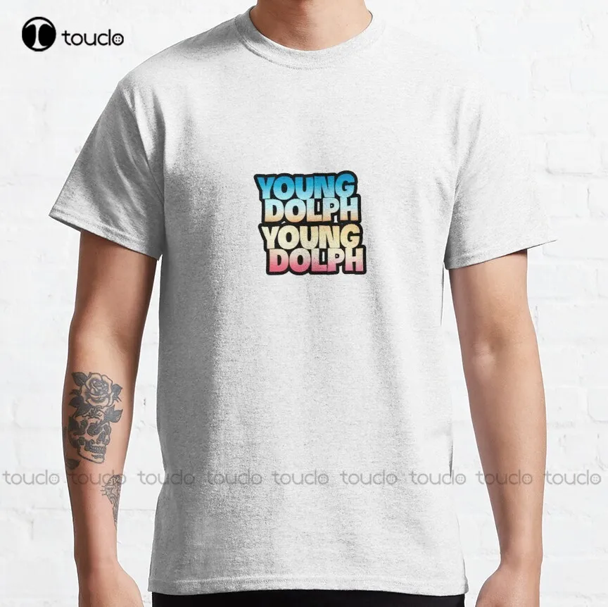

Young Dolph Rip Classic T-Shirt Graphic Tees Vintage Custom Aldult Teen Unisex Digital Printing Tee Shirt Xs-5Xl Cotton Shirts