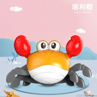 cute fun small crab toys pull the rope crab water crab swimming crab dual use large crab