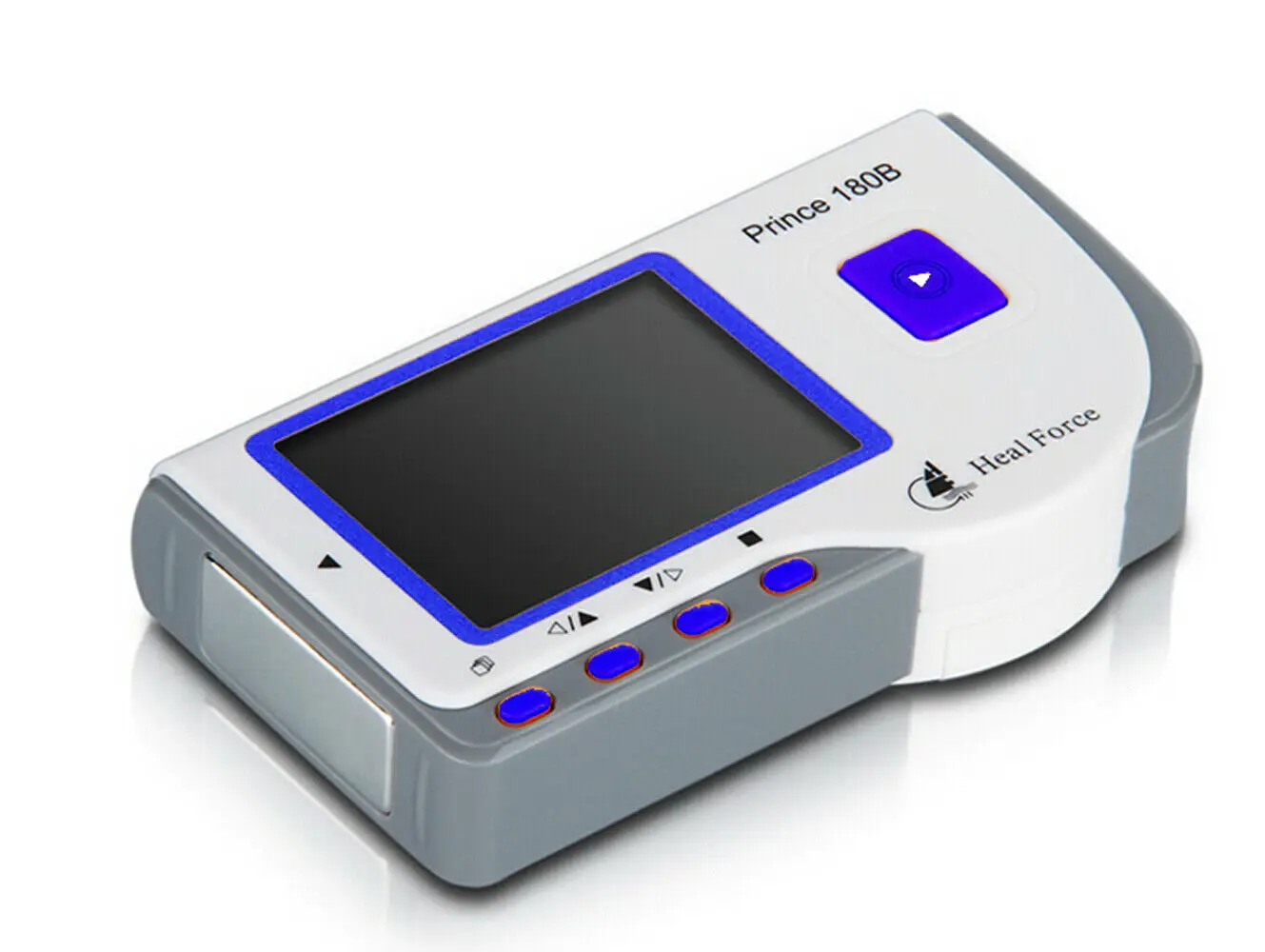 Портативный пульсометр Heal Force 180B 180BO ECG Holter портативный EKG с цветным экраном в