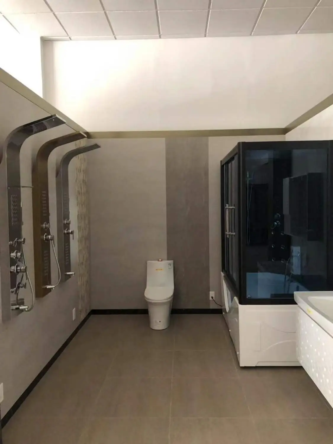 Дешевый простой дизайн Паровая стеклянная дверь душевая комната|room|room shower |