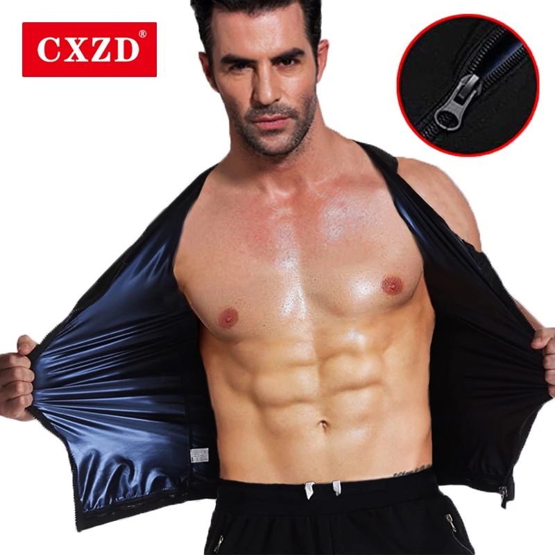 CXZD Новый Для мужчин горячее тело сжигание жира пот формирователь для сауны