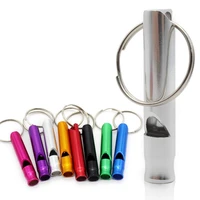 puppy pet dog whistle two tone ultrasonic flute stop barking ultrasonic sound repeller cat training keychain aluminum alloy