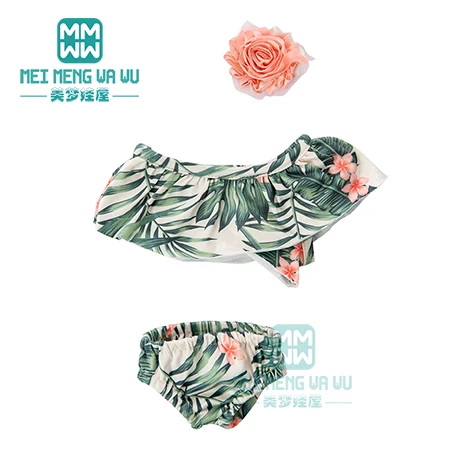 M---444---B Модная Одежда для кукол 43 см, игрушки для новорожденных, аксессуары для кукол и американская кукла, костюм единорога, купальник, детская обувь для куклы - Цвет: M---444---B