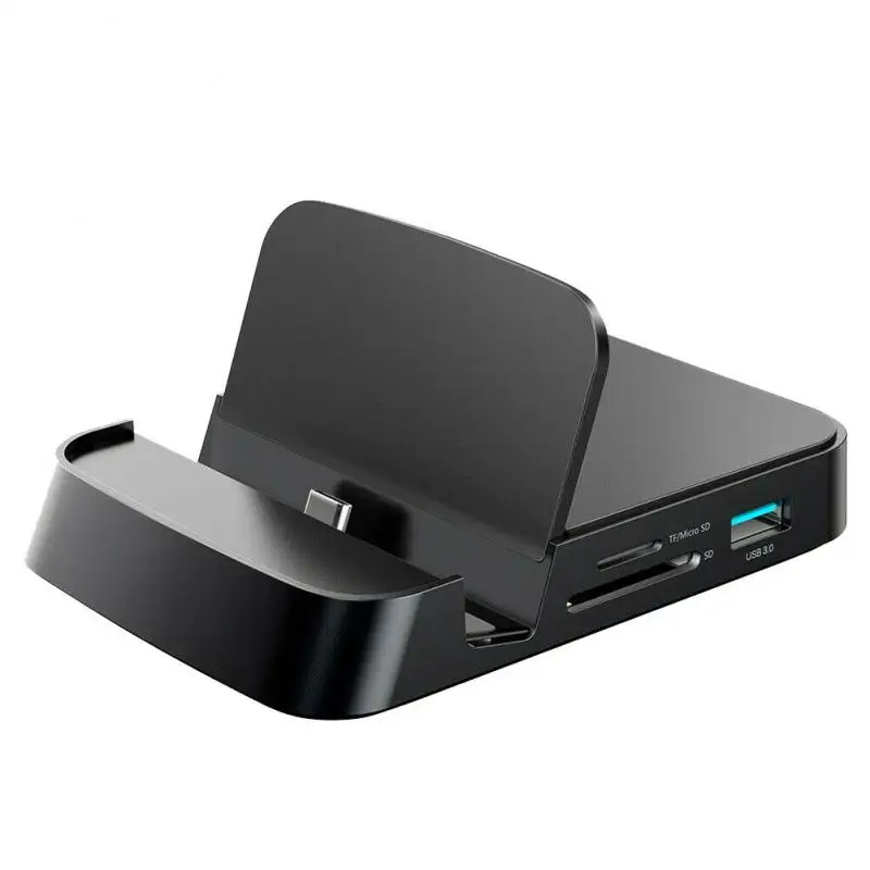 

7-In-1 USB Type C HUB Docking Station For Samsung S20 DexPad Dock Station USB-C to HDMI-compatible USB 3.0 SD TF Card PD Adapter