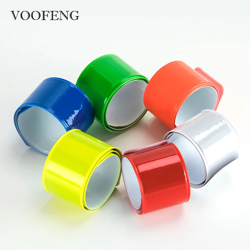 6 шт. светоотражающий браслет Hi Vis для ночного спорта безопасности бега